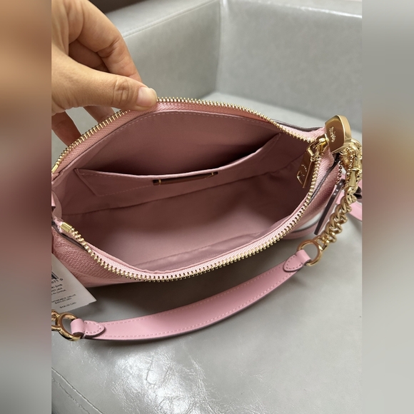 Coach Teri Mini Crossbody Bag In Signature Canvas - Picture 6 of 10